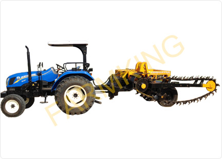 Tractor Mobile Trench Digger